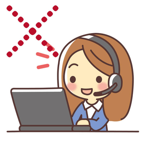 電話営業は致しません ホームページ制作